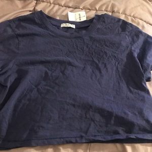 NEW BLUE CROP TOP
